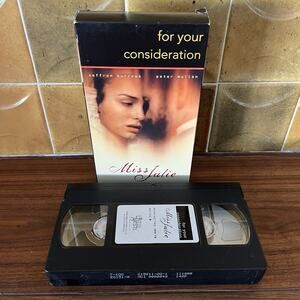 Miss Julie VHS 1999 Academy Screener FYC United Artists